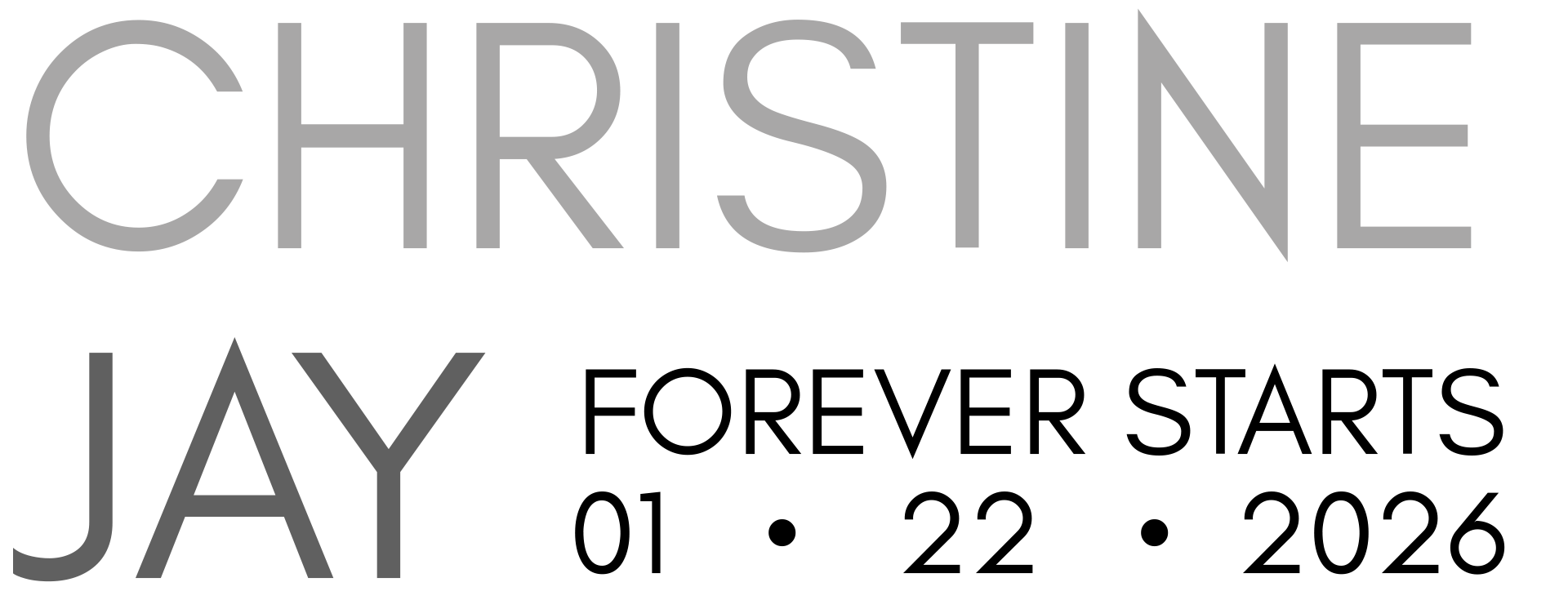 Christine & Jay Logo